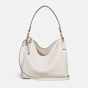 COACH Shay Shoulder Bag Chalk White